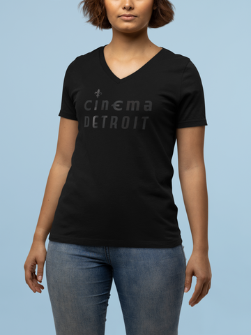 Cinema Detroit Fitted V-Neck