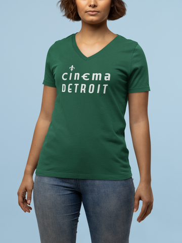 Cinema Detroit Fitted V-Neck