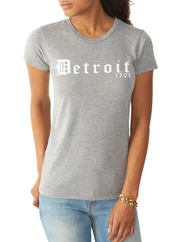 DETROIT WORKS V-NECK TEE