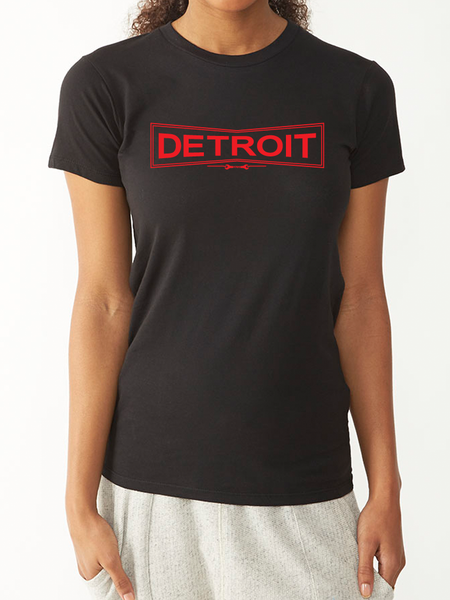 DETROIT WORKS FITTED TEE