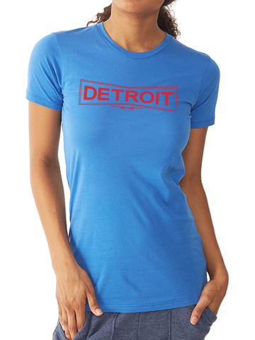 DETROIT WORKS FITTED TEE