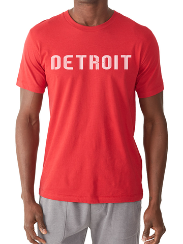 DETROIT WORKS V-NECK TEE