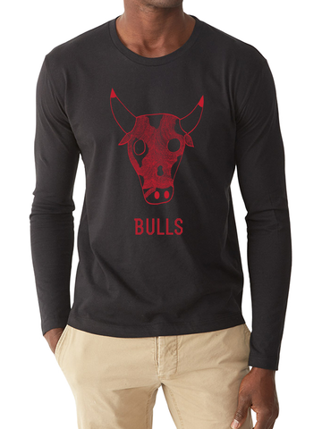 BULLS LONG SLEEVE TEE