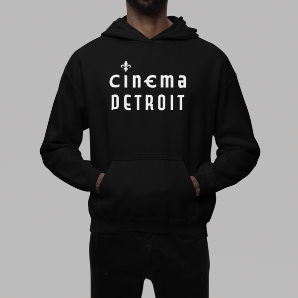 Cinema Detroit Black Hoodie One Custom City